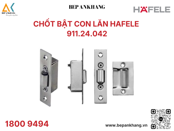 Chốt bật con lăn Hafele 911.24.042